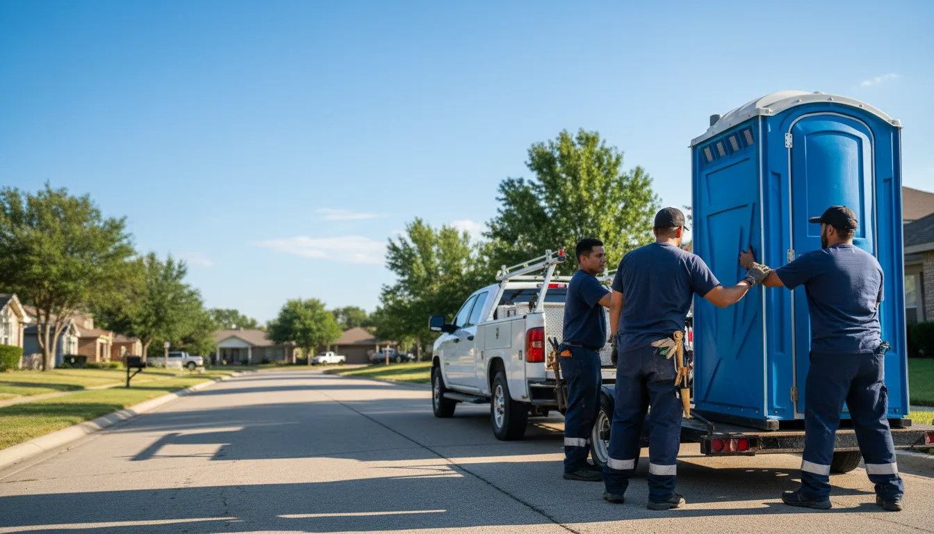 Portable Toilet Rental in Grapeland, TX near me